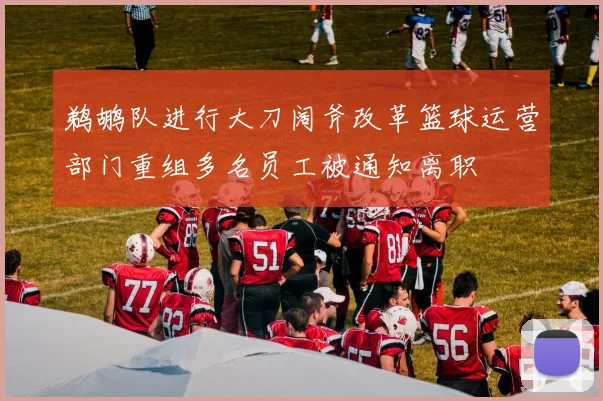 鹈鹕队进行大刀阔斧改革篮球运营部门重组多名员工被通知离职